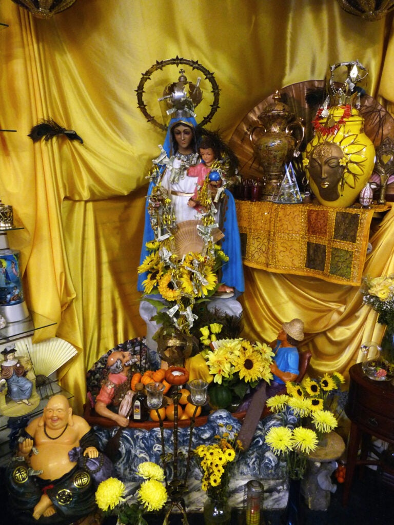 Afro-Cuban Shrine for the Virgin of Charity