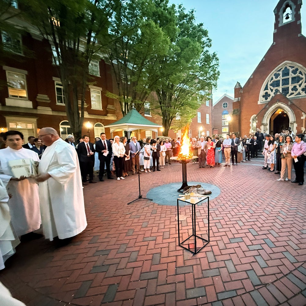 Easter Vigil—The Blessing of the Fire